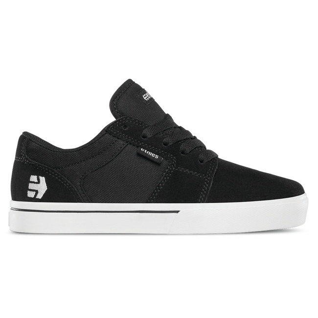 Etnies BARGE LS Skate Sko Barn , Svart/Hvite V423